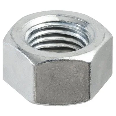 Nuts For New Releases-Auveco # 24126 Reversible Lock Nut 3/8-24 Hex 9/16" - Zinc. Qty 50.