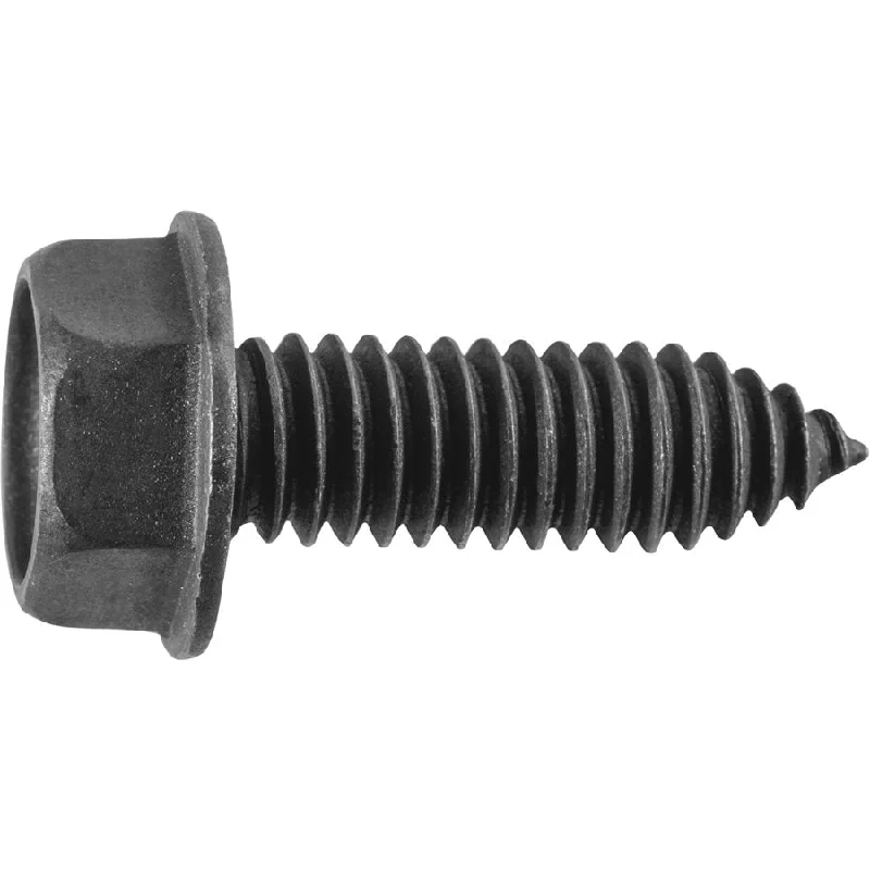 Washers With Low Profile-Auveco # 23692 Hex Washer Head Body Bolt CA Point 5/16-18 X 1" - Black 2968521. Qty 50.