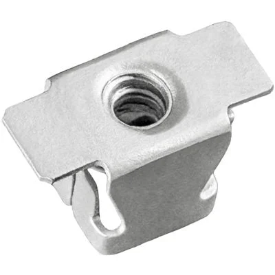 Nuts For Heavy Duty Fastening-Auveco # 21027 GM Fender Bracket Retainer Nut Spring Steel Zinc-Organic. Qty 15.