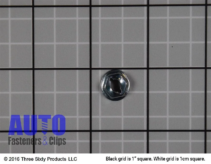 Washers For Winter Fixes-Auveco # 3404 Thread Cutting Nut 3/16" Stud Size 1/2" Washer Diameter Qty 200.