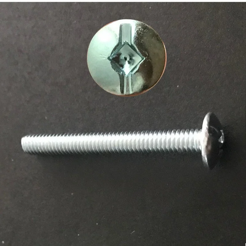 Screws For Social Media Buzz-Truss Head Robertson (Square) Drive Machine Screws Zinc Plated