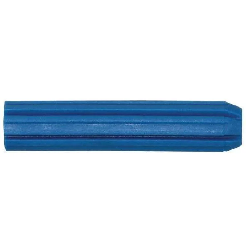 Screws For Roadside Repairs-Iccons PVC Wall Plug Blue 8 x 25mm (25pk)