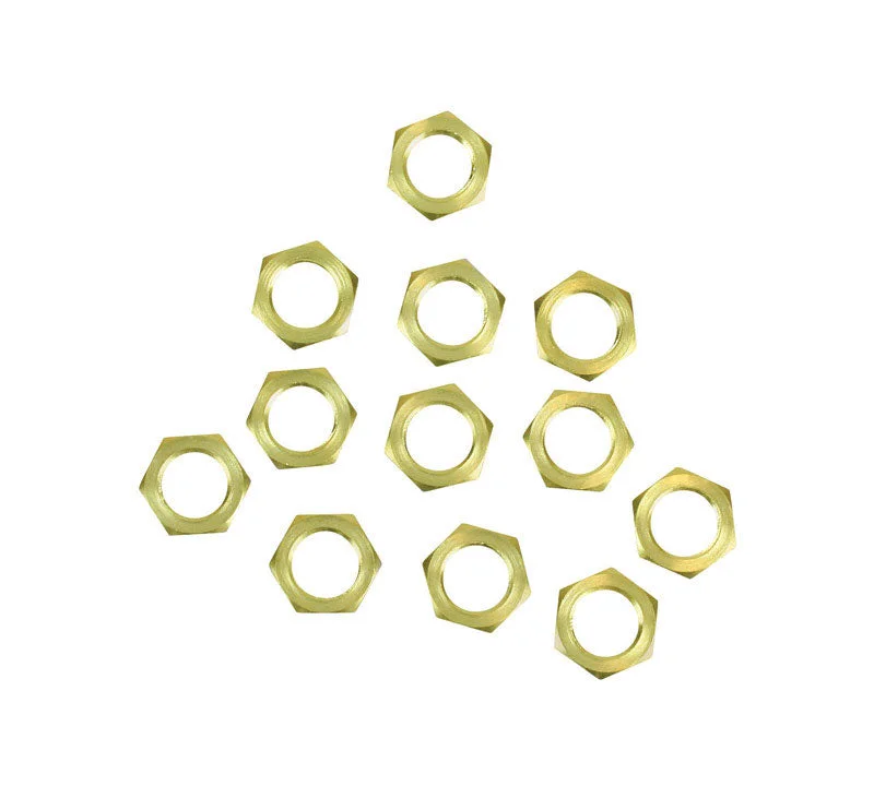 Nuts For Long-Term Use-Jandorf Brass Hex Nuts