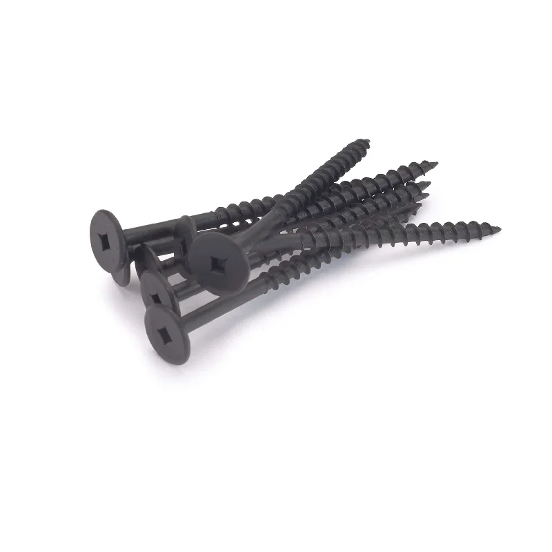 Screws For Patio Repairs-Powerhead Cabinet Installation Screws - #10 - Black - 50 Piece