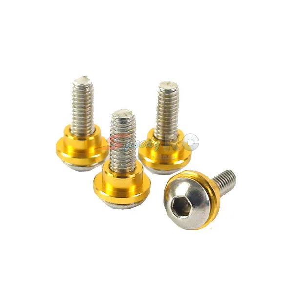 Screws With High Torque-Yeah Racing Servo Screw 3mm GD for all 1:8 1:10 Scale Car SER-006GD