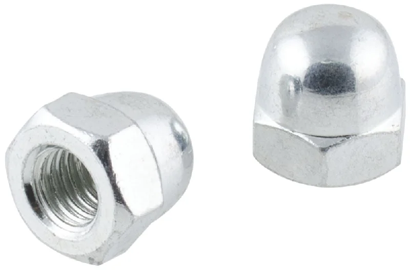 Nuts For Plastic Assembly-Easyfix Carbon Steel Dome Nuts M10 100 Pack