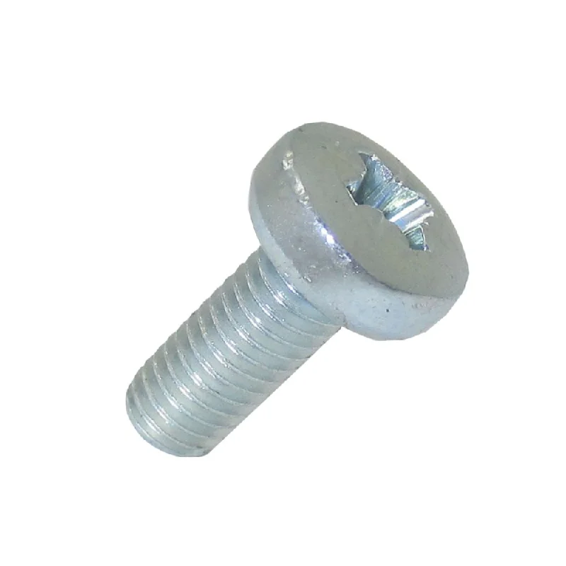 Bolts For DIY Enthusiasts-Easyfix Bright Zinc-Plated Pan Machine Screws M5 x 12mm 25 Pack