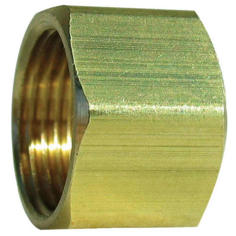 Nuts With Fan Kits-JMF 3/8 in. Compression Brass Nut (Pack of 25)