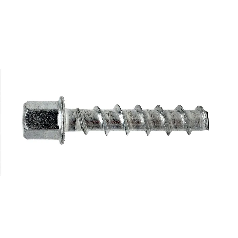 Screws With Spring Colors-1/4" x 1-5/8" Strong-Tie THDB25158RH Titen HD 1/4" Rod Hanger Screw Anchor, Zinc, Pkg 100