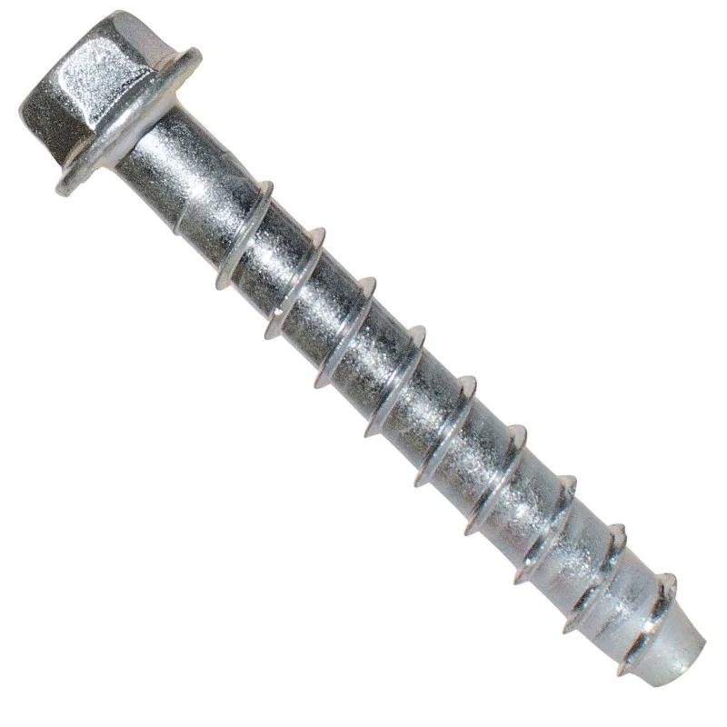 Screws For Social Media Buzz-3/8" x 3" Strong-Tie THD37300HF1 Titen HD Screw Anchor, Zinc, Pkg 1