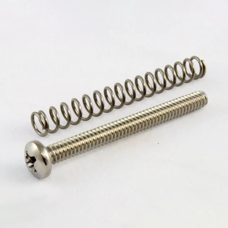 Screws For Family Crafts-Allparts Steel Bridge Length Screws for Bass