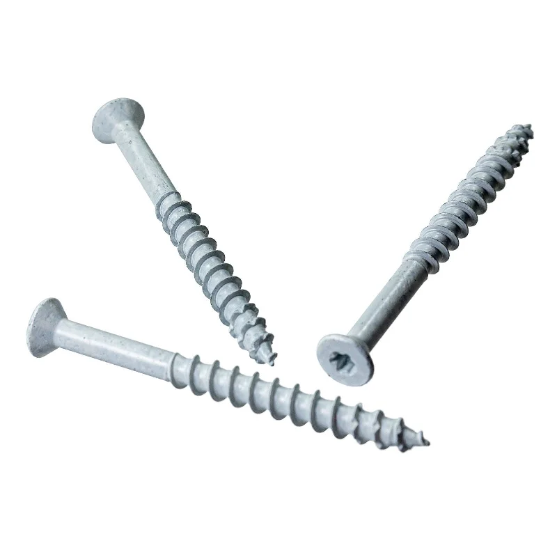 Screws For Winter Fixes-1/4" x 2-3/4" Strong-Tie Trim Head Titen Turbo Screw Anchor, White Zinc, Pkg 100