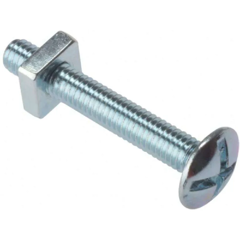 Screws For Dry Conditions-Zenith Roofing B+Nut Mush ZP 3/16" x 25mm (100pk)