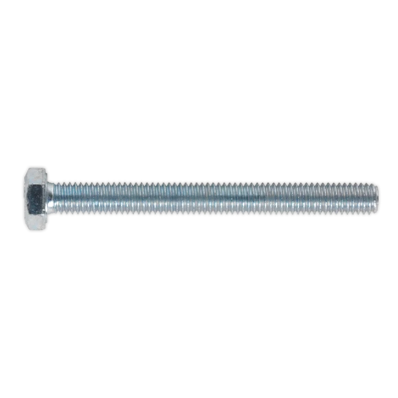 Screws With Tight Hold-Sealey HT Setscrew M6 x 60mm 8.8 Zinc Pack of 50