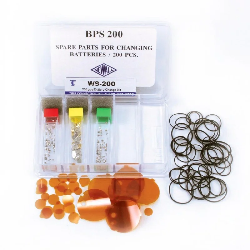 Screws With Contractor Approval-WS-200, Spare Parts for Changing Batteries Kit