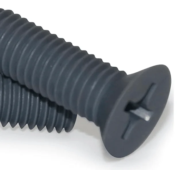 Screws For Prep Work-PVC Countersunk Flat Head Screws - DIN 965