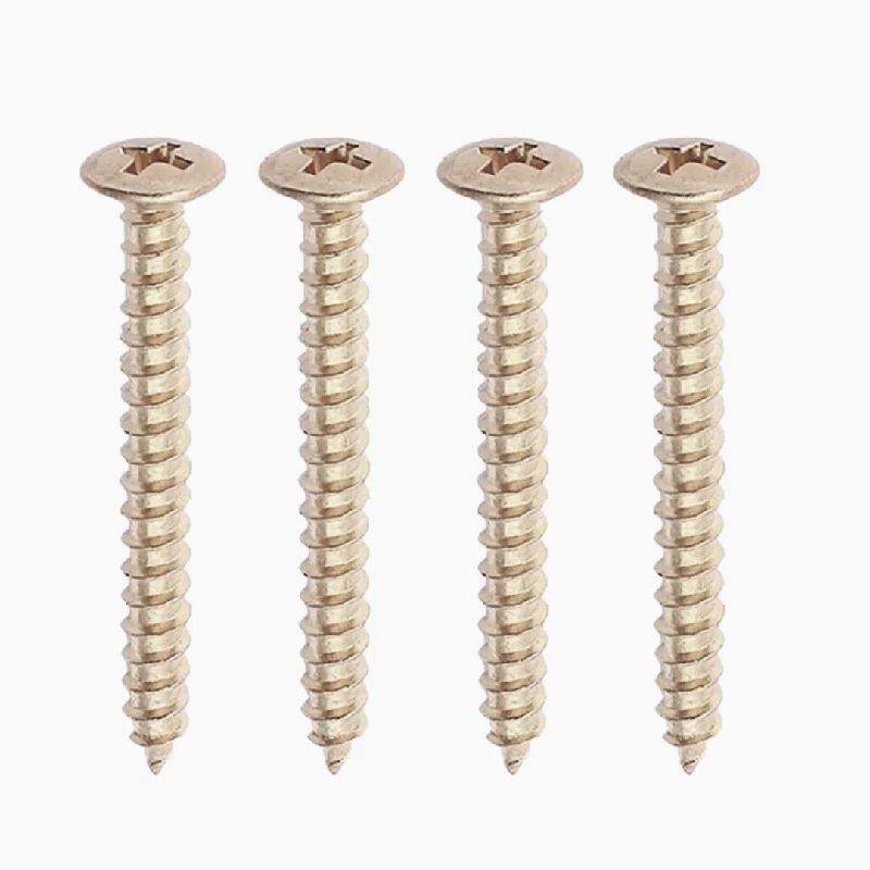 Screws With Corrosion Proofing-Allparts Neckplate Screws